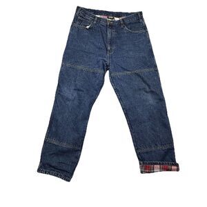 Guide Gear Men Flannel Lined Jeans Denim 434X 29 Actual‎ 38 X 29